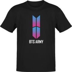 BTS Army Siyah T-Shirt