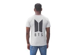 BTS Logo Beyaz T-Shirt