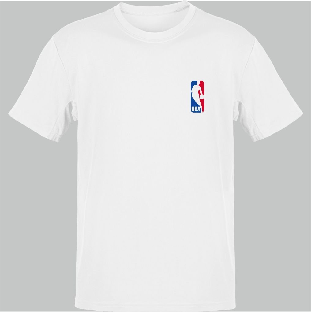 NBA Logo Beyaz T-Shirt