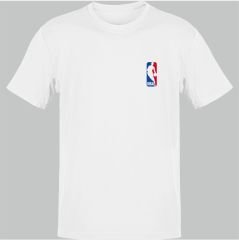 NBA Logo Beyaz T-Shirt
