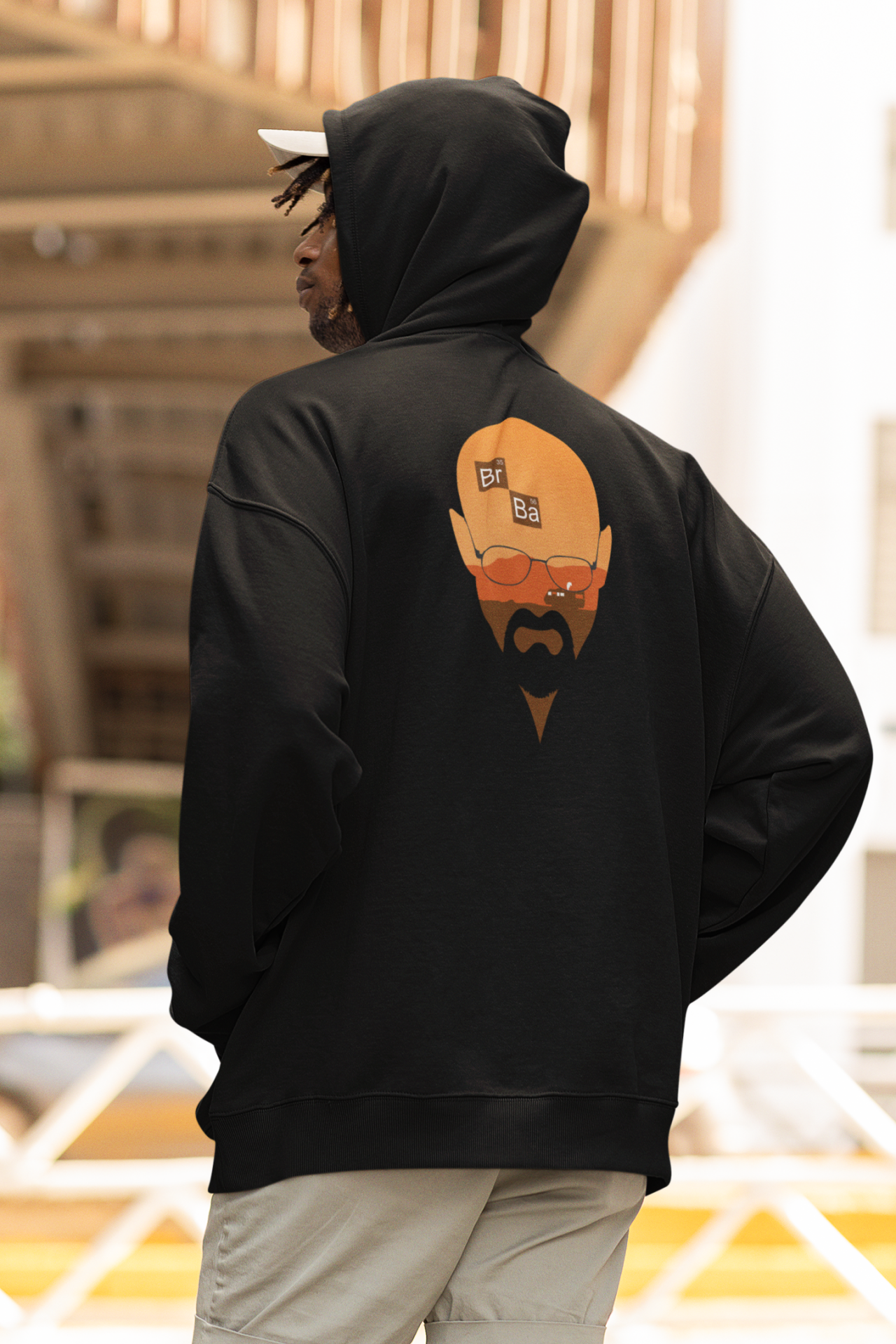 Breaking Bad Heisenberg Br Ba Oversize Hoodie