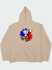 The Cup Head Show Casino Oversize Hoodie