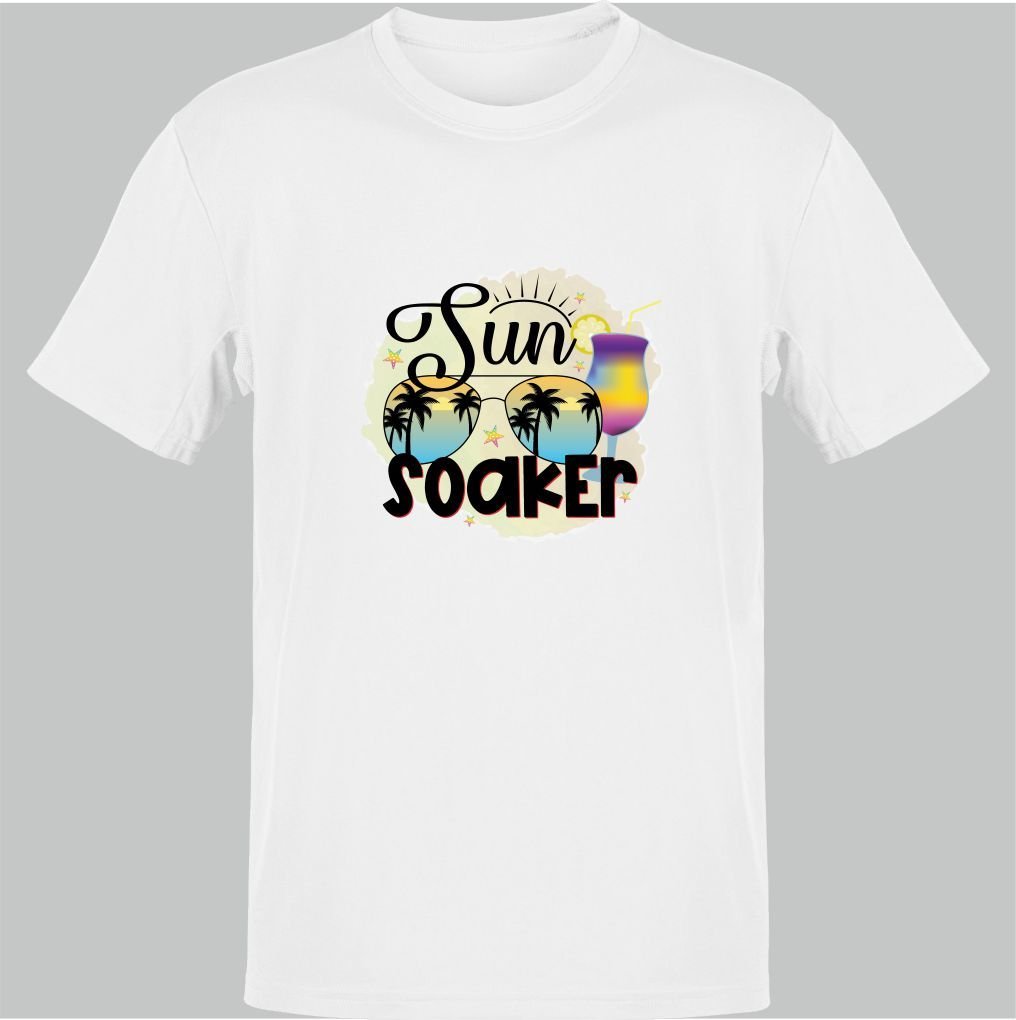 Sun Soaker Beyaz T-Shirt