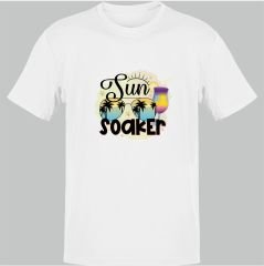 Sun Soaker Beyaz T-Shirt