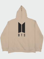 BTS Logo Oversize Hoodie
