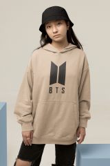 BTS Logo Oversize Hoodie