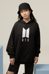 BTS Logo Oversize Hoodie