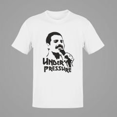 Under Pressure Queen Fredie Mercury Beyaz T-Shirt