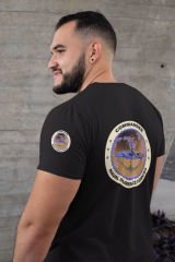 US Army Naval Surface Forces Siyah T-Shirt