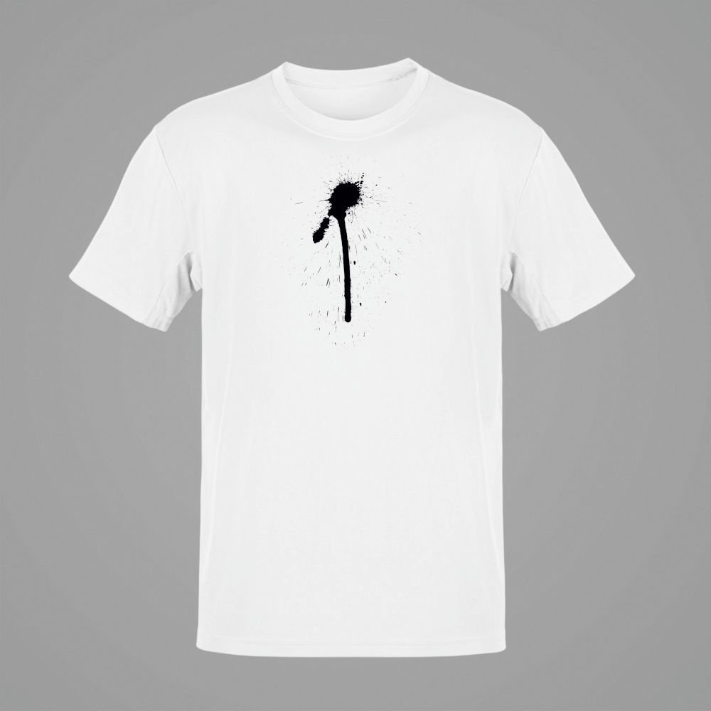 Black Leak Beyaz T-Shirt