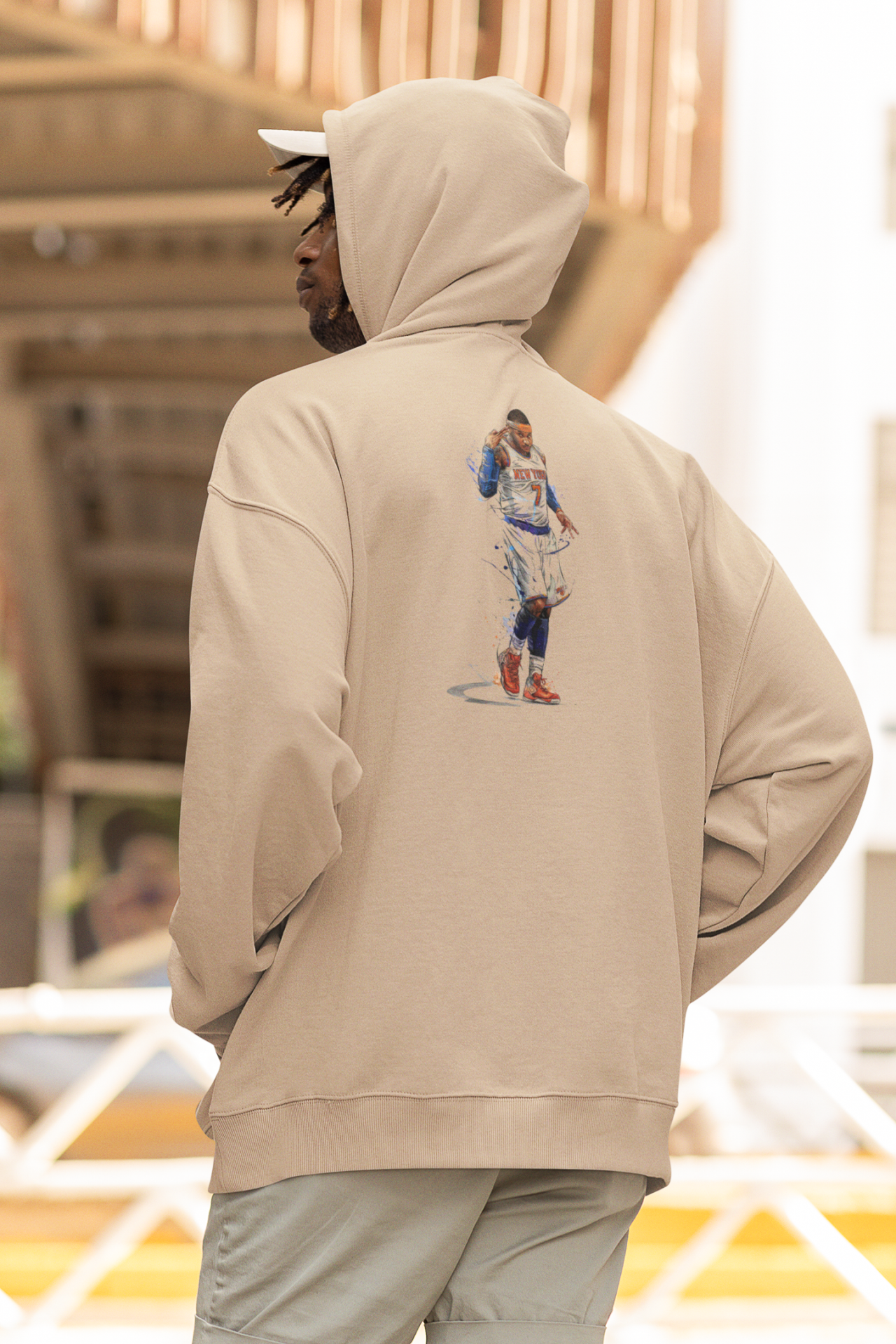 NBA Carlmelo Anthony Oversize Hoodie