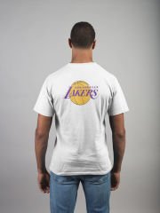 NBA Los Angeles Lakers Beyaz T-Shirt