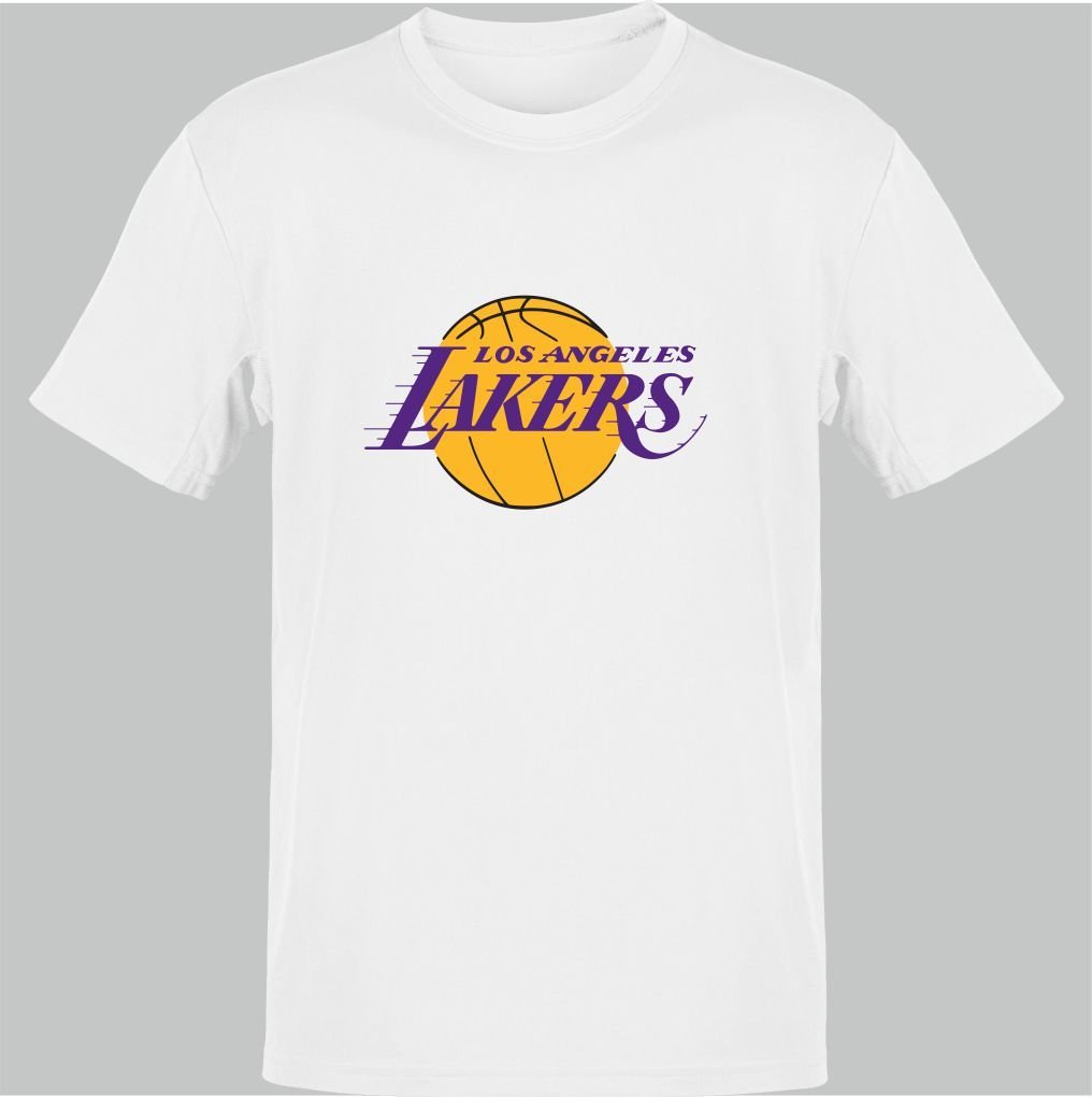 NBA Los Angeles Lakers Beyaz T-Shirt