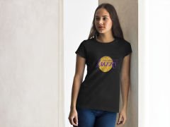 NBA Los Angeles Lakers Siyah T-Shirt