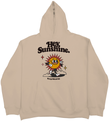 Hey Sunshine  Oversize  Hoodie