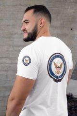 US Army NAVY Beyaz T-Shirt
