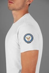 US Army NAVY Beyaz T-Shirt