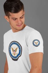 US Army NAVY Beyaz T-Shirt