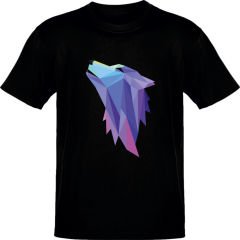 Wolf WPAP Siyah T-Shirt
