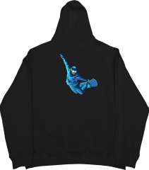 Snow Board  Oversize  Hoodie