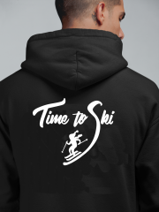 Ski Time  Oversize  Hoodie