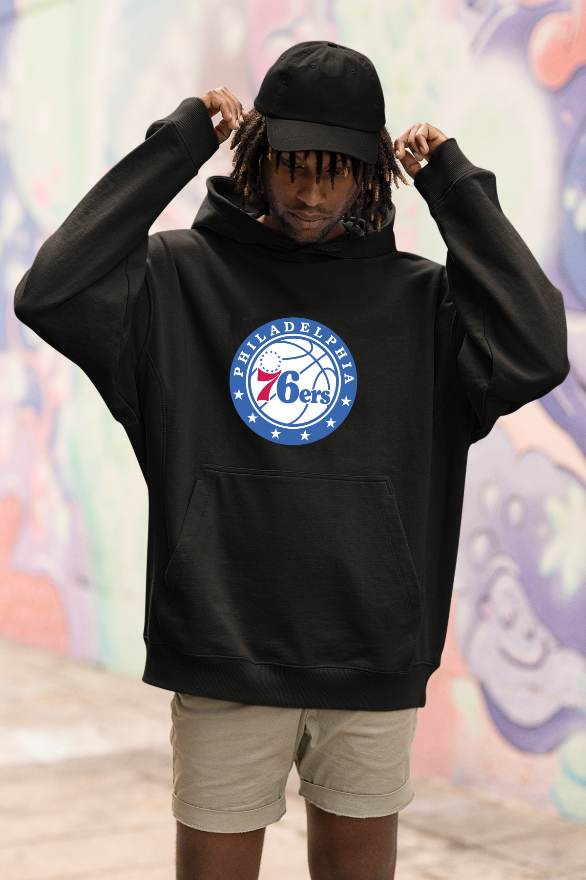 NBA Philadelphia 76ers Oversize Hoodie