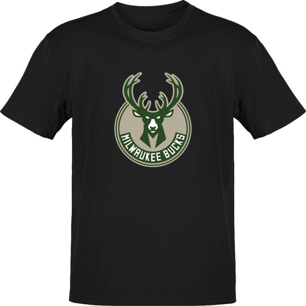 NBA Milwaukee Bucks Siyah T-Shirt