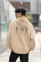 Dancing Skeletons Oversize Hoodie