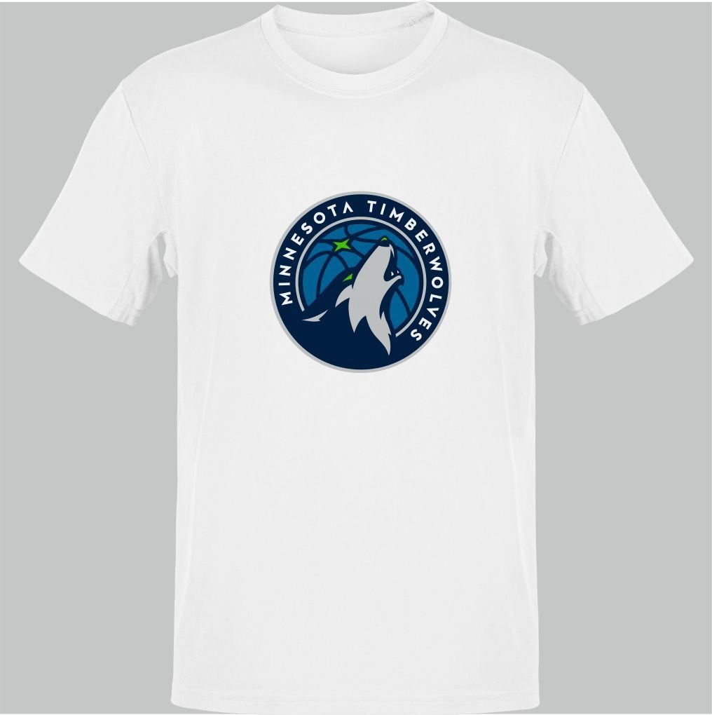NBA Minnesota Timberwolves Beyaz T-Shirt