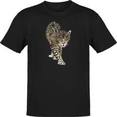 Leopar Siyah T-Shirt