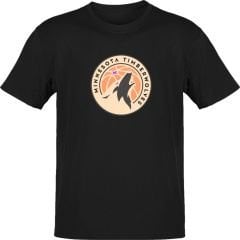NBA Minnesota Timberwolves Siyah T-Shirt