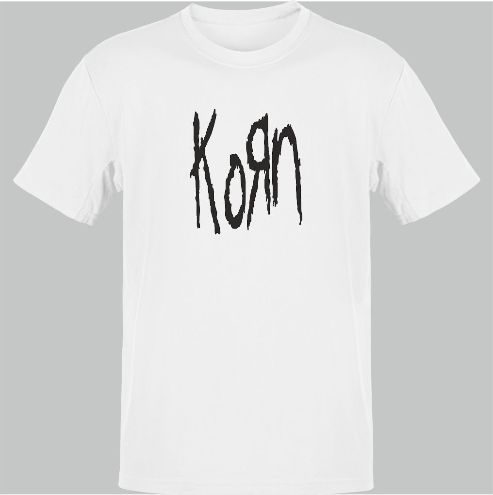 Korn Beyaz T-Shirt