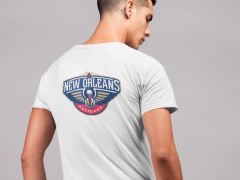 NBA New Orleans Pelicans Beyaz T-Shirt