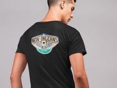 NBA New Orleans Pelicans Siyah T-Shirt