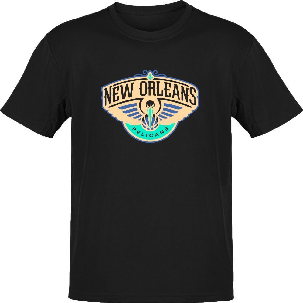 NBA New Orleans Pelicans Siyah T-Shirt