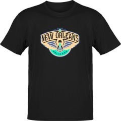 NBA New Orleans Pelicans Siyah T-Shirt