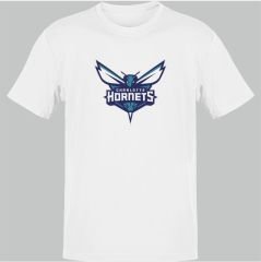 NBA North Carolina Charlotte Hornet Beyaz T-Shirt