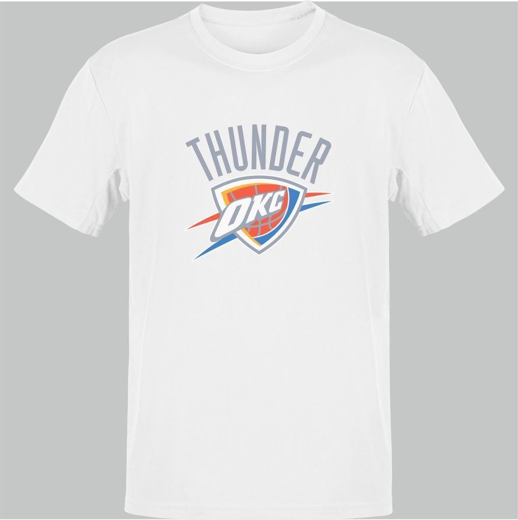 NBA Oklahoma Thunder Beyaz T-Shirt