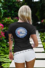 NBA Philadelphia 76ers Siyah T-Shirt