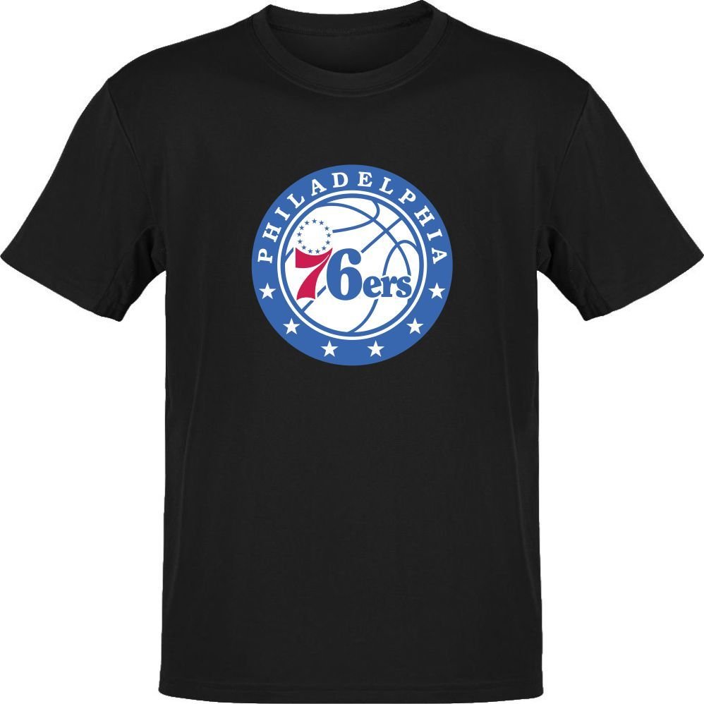 NBA Philadelphia 76ers Siyah T-Shirt