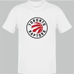 NBA Toronto Raptors Beyaz T-Shirt