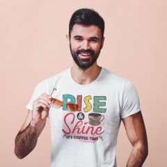 Rise and Shine Beyaz T-Shirt
