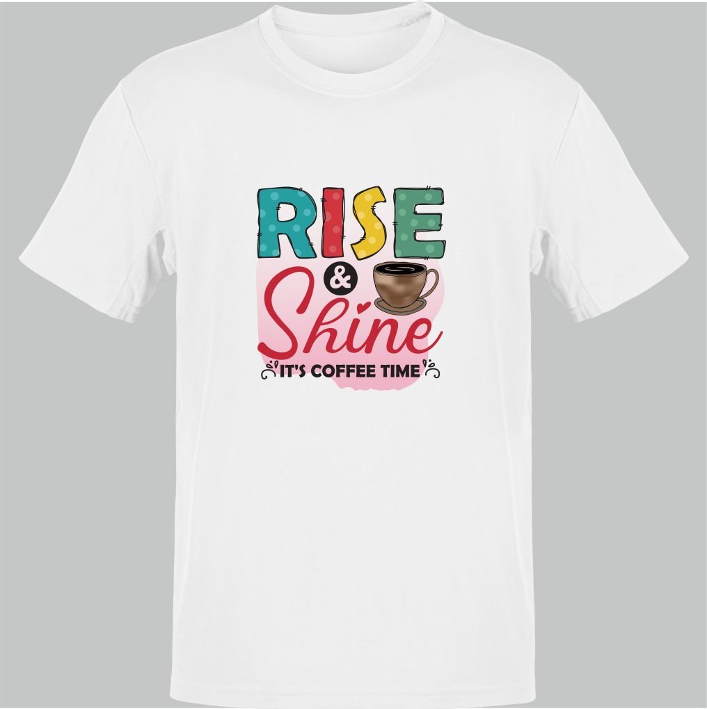 Rise and Shine Beyaz T-Shirt