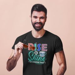 Rise and Shine Siyah T-Shirt