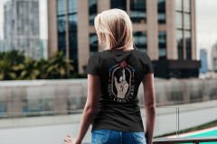 Nope I Dont Care Siyah T-Shirt