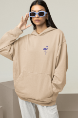 Flamingo Logo Oversize Hoodie