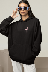Flamingo Logo Oversize Hoodie