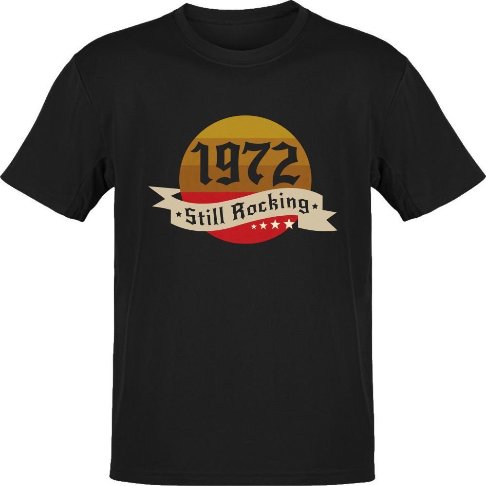 Still Rocking Siyah T-Shirt