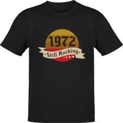 Still Rocking Siyah T-Shirt