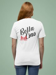 La Casa De Papel Bella Ciao Beyaz T-Shirt